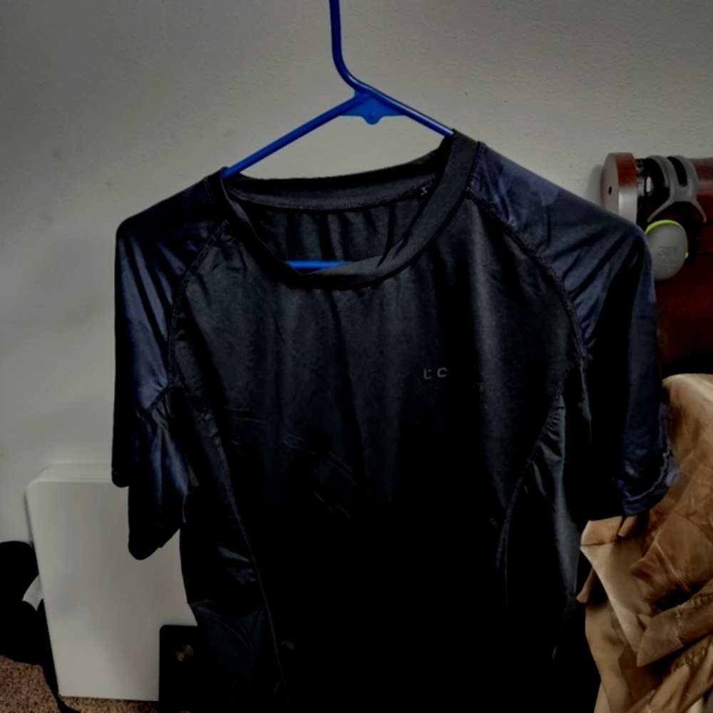 2× tesla compression short sleeve shirts